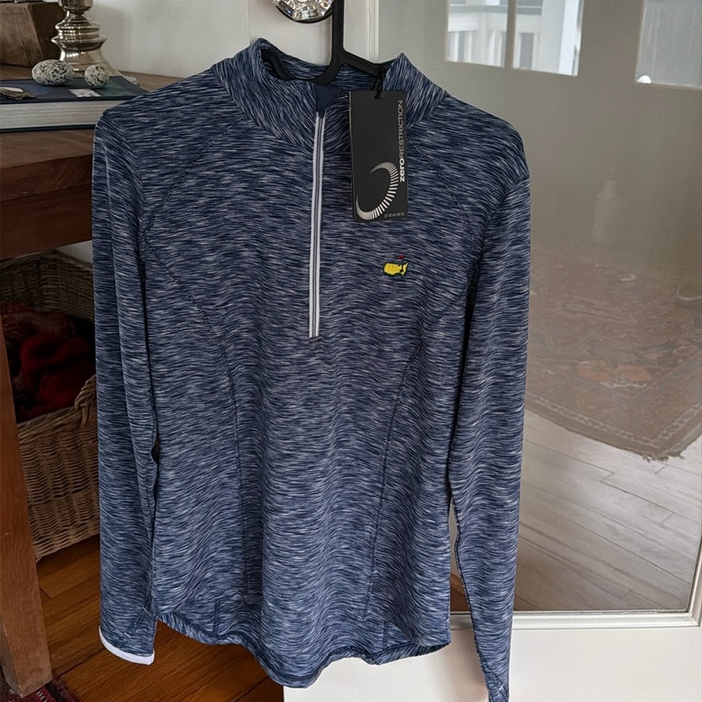 NWT Masters quarter zip golf pullover